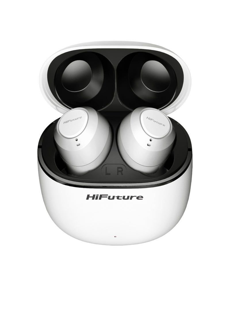 هاي فيوتشر سماعات أذن لاسلكية HiFuture OlymBuds3 Comfort Fit TWS – صوت جهير قوي، 25 ساعة تشغيل، بلوتوث 5.3 - Image 2